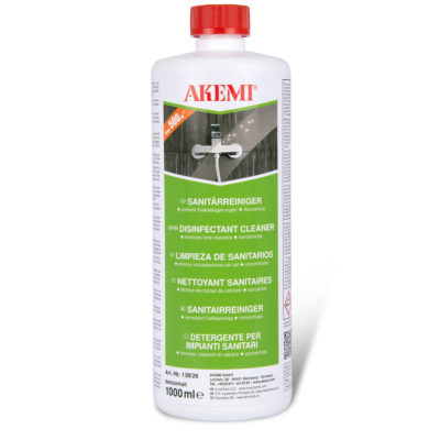 usuwanie przebarwień z mydła naloty akemi Sanitaerreiniger