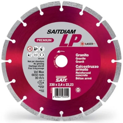 tarcza do cięcia granitu 125mm SAITDIAM