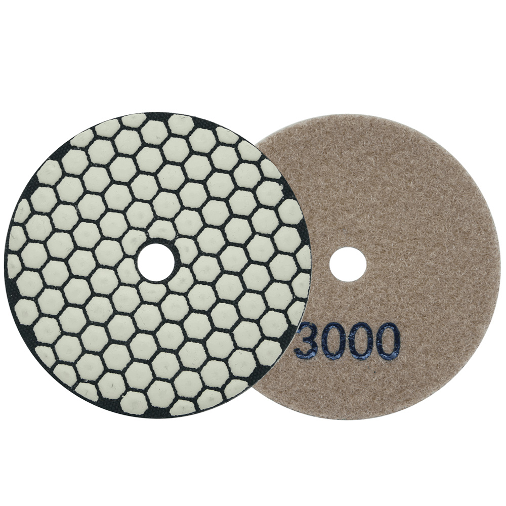 DIAMENTOWA TARCZA POLERSKA 100MM DO GRESU PREMIUM GR. 3000