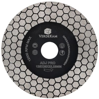 tarcza do gierunku gresu verdekam adj pro 125 mm