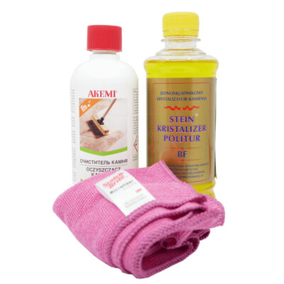 ZESTAW DO DOCZYSZCZENIA+OŻYWIENIA KOLORU KAMIENIA KRYSTALIZATOR