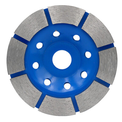 Diamentowa tarcza garnkowa 125 mm z szerokim segmentem do szlifowania betonu i kamienia