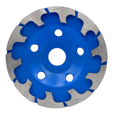 Diamentowa tarcza do szlifowania betonu 125 mm T-SEGMENT – widok z przodu