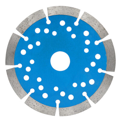 Tarcza diamentowa segmentowa 125 mm do cięcia betonu – niebieska